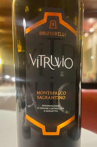 wine label recto
